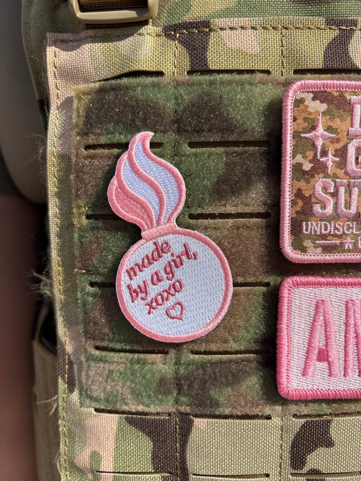 White Bomb Patch