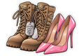 Sticker Heels