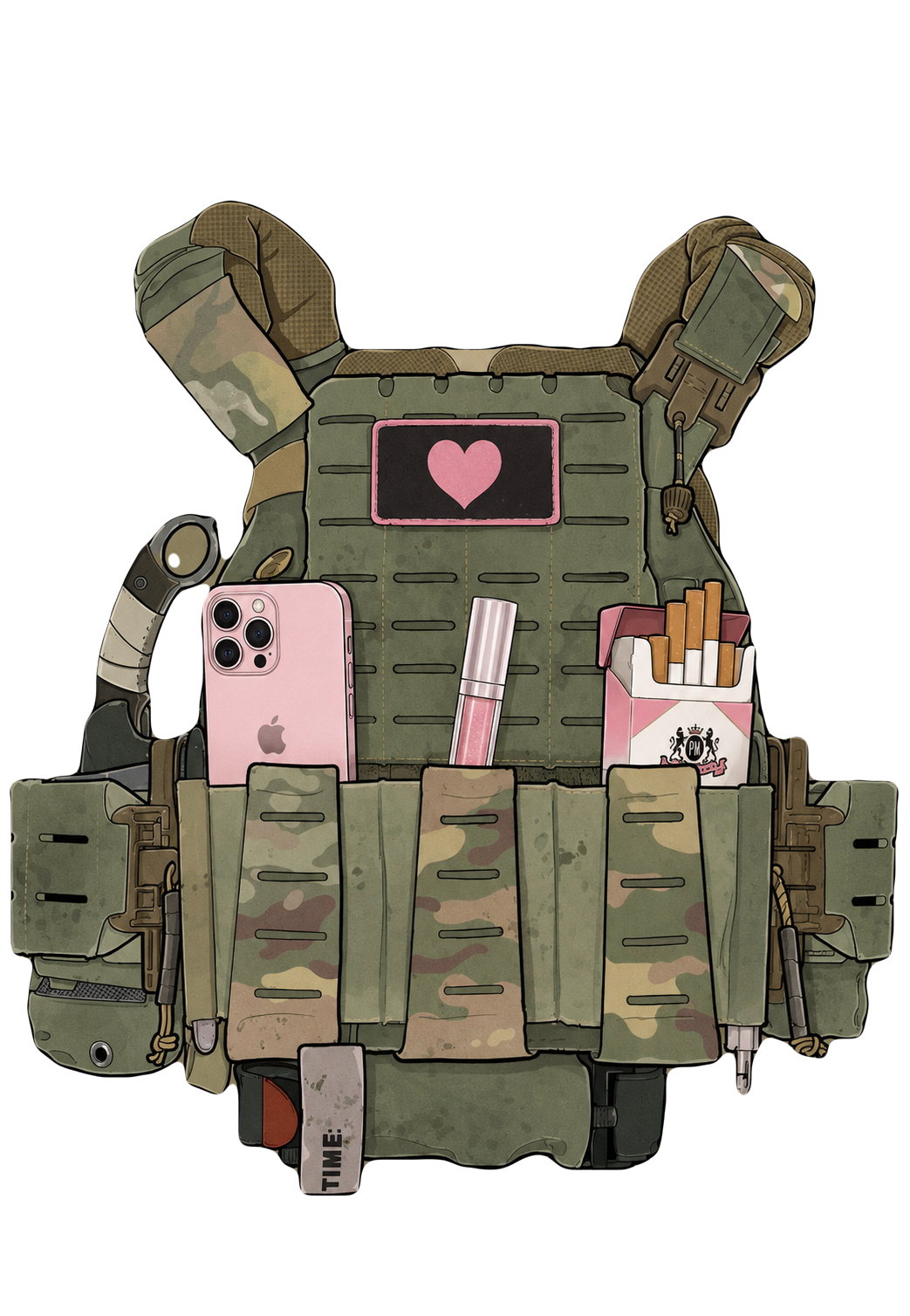 Gear Sticker Green