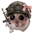 Sticker Hamster