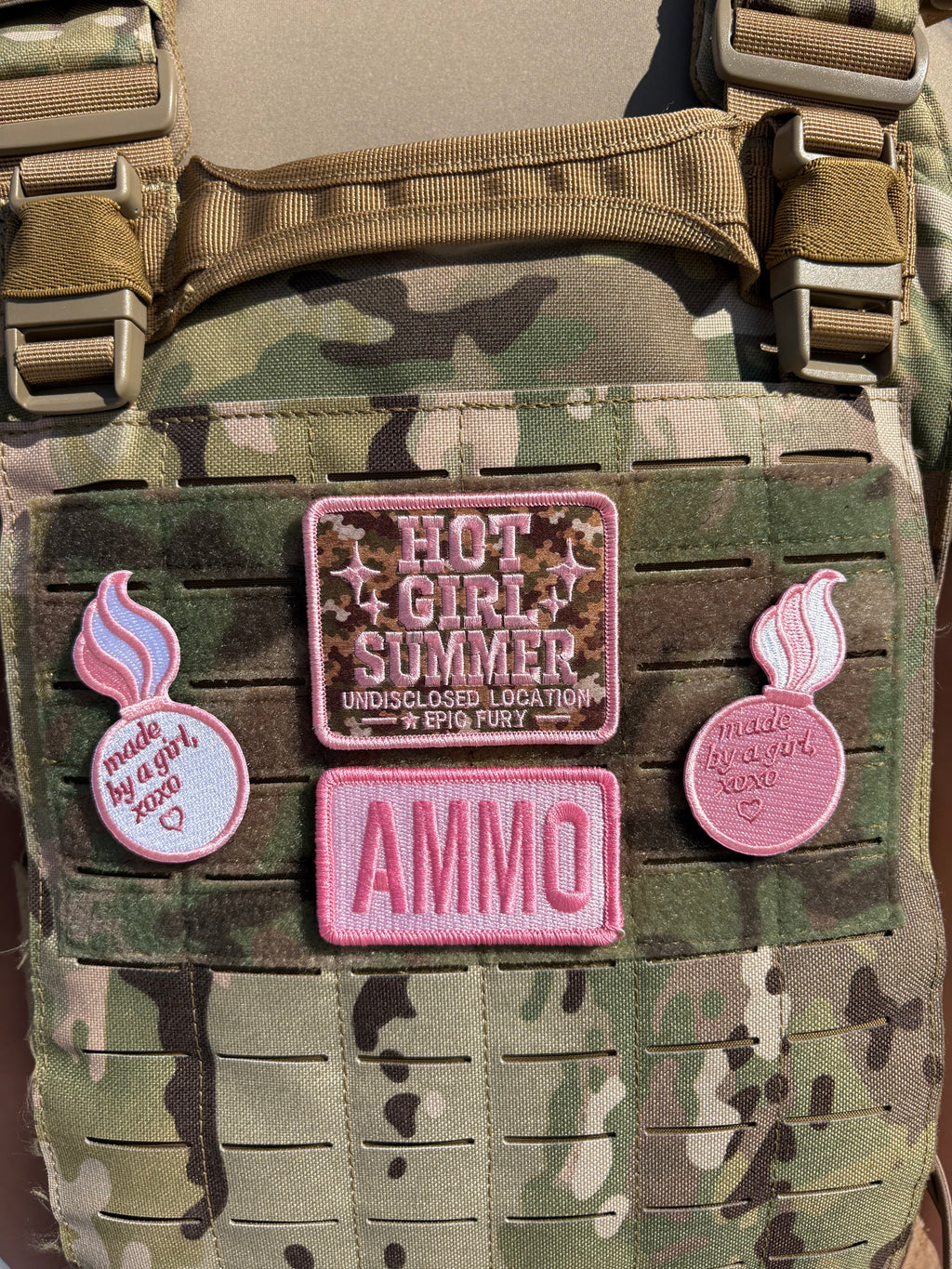 White Bomb Patch
