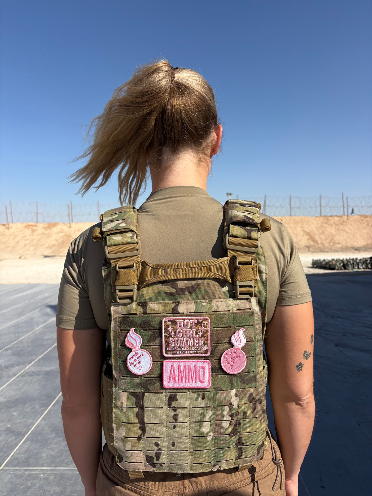 Pink Bomb Patch